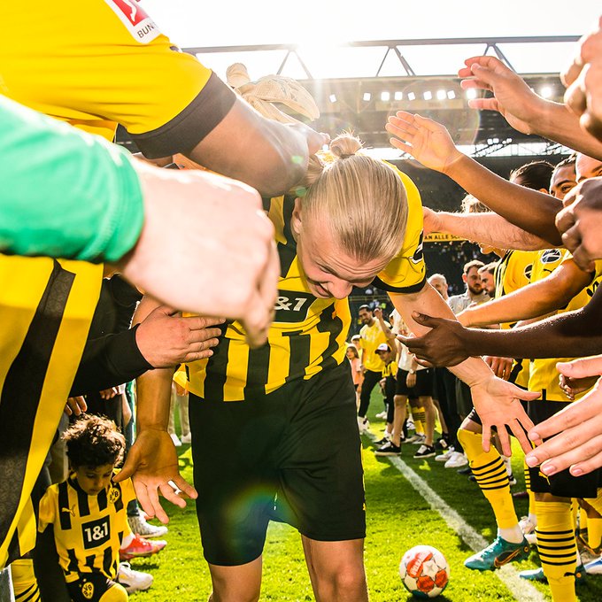 Erling Håland hat eine kleine Gruppe treuer Fans